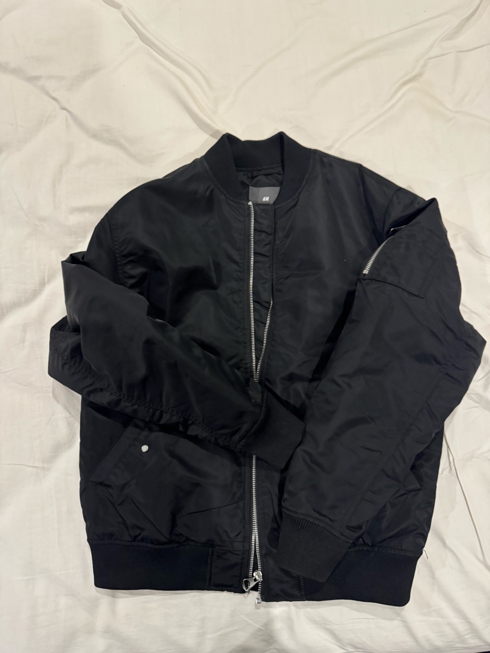 Men’s H&M black winter jacket